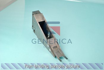 Strap guide wedge compl. 25mm, Pos. 4061