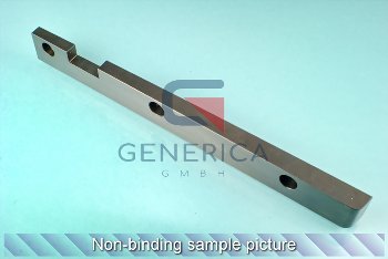 Guide rail left 19mm