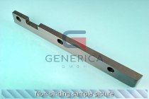 Guide rail left 19mm